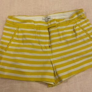 J. Crew striped shorts